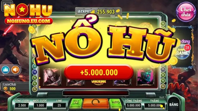 Cổng game NOHU có tỷ lệ trả thưởng cao